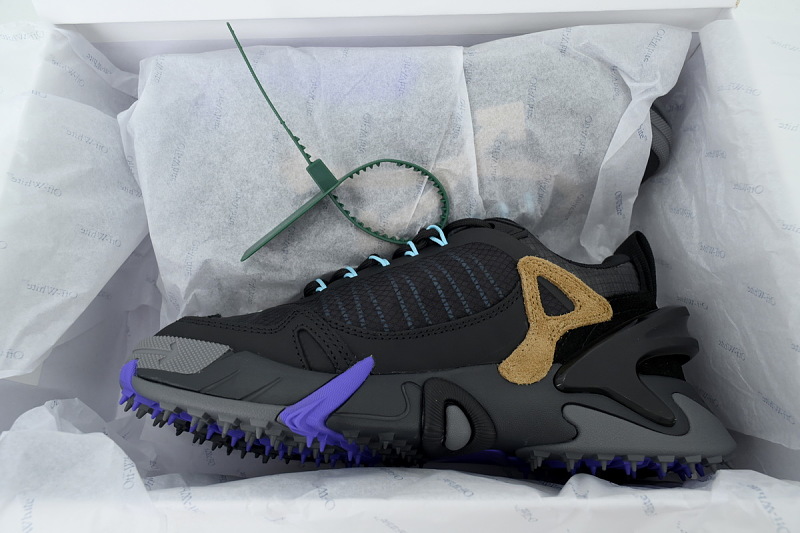 【CP3MI】黑灰 OFF-WHITE ODSY 低帮生活休闲 OMIA190S 23FAB00 11056 Off-White ODSY-2000 'Black Military'