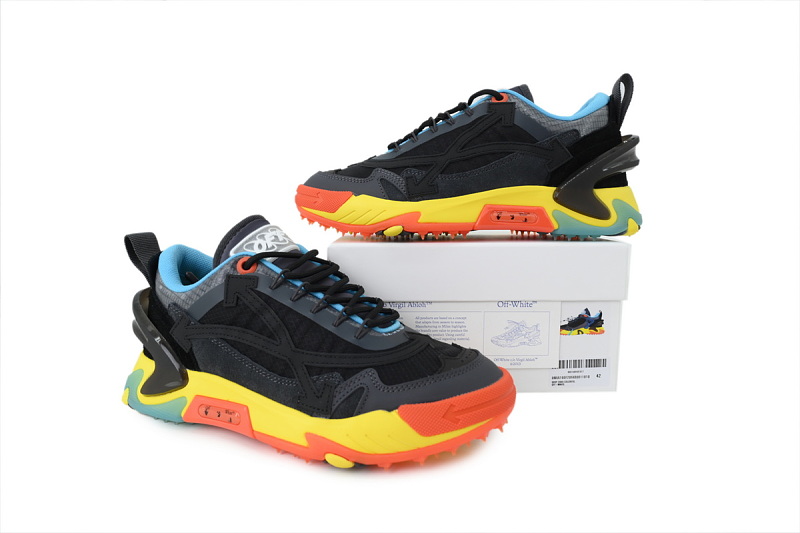【CP3MI】彩色 OFF-WHITE ODSY 低帮生活休闲 OMIA190F 20FAB00 11810 WHITE ODSY Colorful