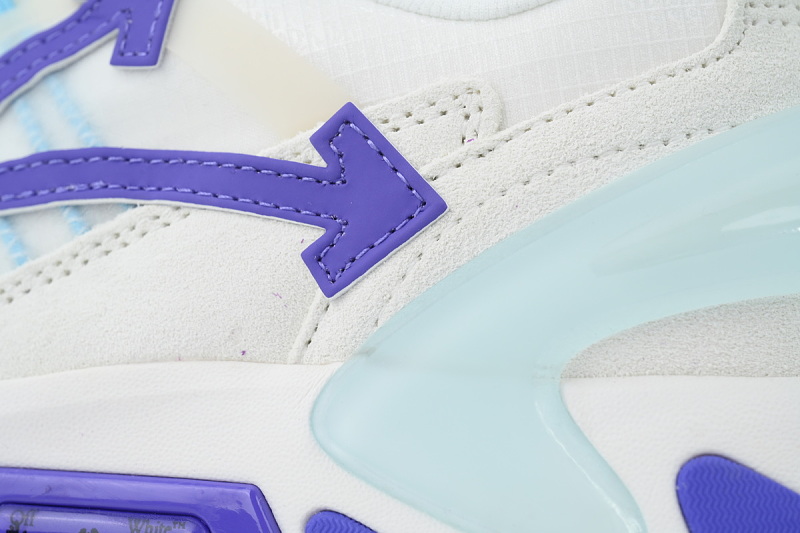 【CP3MI】白紫 OFF-WHITE ODSY 低帮生活休闲鞋 OMIA190S 23FAB00 10137 WHITE ODSY White Purple