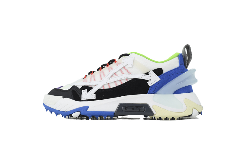 【CP3MI】荧光绿白 OFF-WHITE ODSY 低帮生活休闲鞋 OMIA190S2 2FAB0 10145  WHITE ODSY Fluorescent Green And White