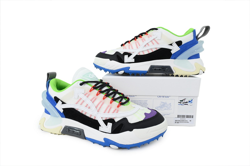 yupoo_313572_b4dd5d80.jpg 【CP3MI】荧光绿白 OFF-WHITE ODSY 低帮生活休闲鞋 OMIA190S2 2FAB0 10145 WHITE ODSY Fluorescent Green And White