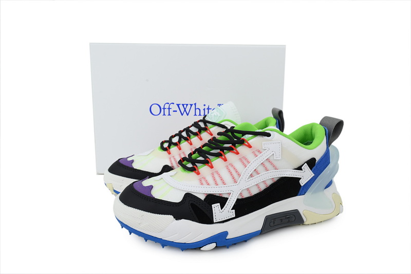 yupoo_313572_c4004c06.jpg 【CP3MI】荧光绿白 OFF-WHITE ODSY 低帮生活休闲鞋 OMIA190S2 2FAB0 10145 WHITE ODSY Fluorescent Green And White