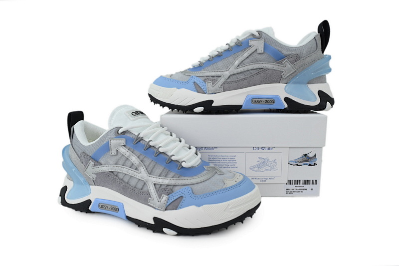 【CP3MI】白灰 OFF-WHITE ODSY 低帮生活休闲鞋 OIMIA190F 23FAB00 10140 OFF-WHITE ODSY Lime
