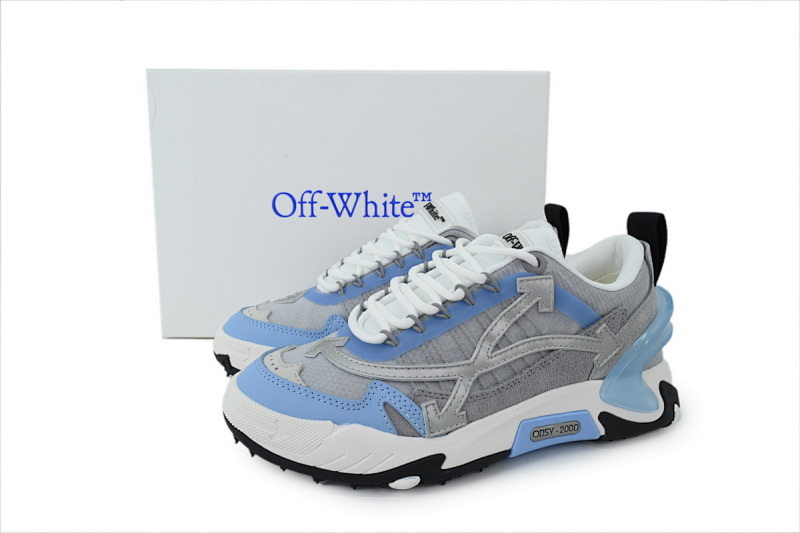 【CP3MI】白灰 OFF-WHITE ODSY 低帮生活休闲鞋 OIMIA190F 23FAB00 10140 OFF-WHITE ODSY Lime