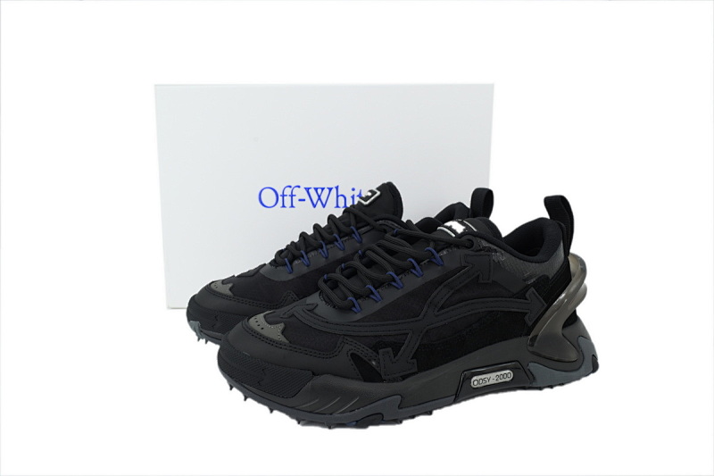 【CP3MI】黑色 OFF-WHITE ODSY 低帮生活休闲鞋 OWIA26C 99FAB00 21010 OFF-WHITE ODSY Black