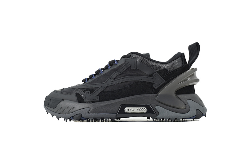 【CP3MI】黑色 OFF-WHITE ODSY 低帮生活休闲鞋 OWIA26C 99FAB00 21010 OFF-WHITE ODSY Black