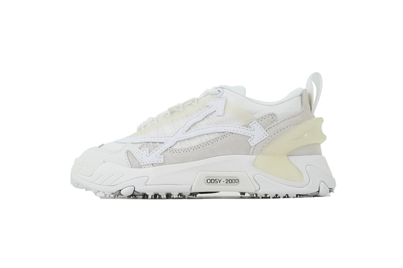 【CP3MI】白色A  OFF-WHITE ODSY低帮生活休闲鞋 OMIA190C 99FAB00 30101 OFF-WHITE ODSY White A