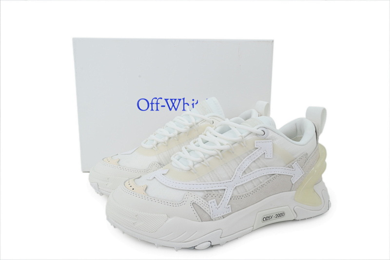【CP3MI】白色A  OFF-WHITE ODSY低帮生活休闲鞋 OMIA190C 99FAB00 30101 OFF-WHITE ODSY White A