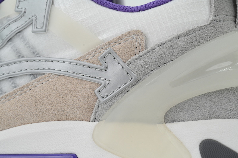 【CP3MI】白灰紫 OFF-WHITE ODSY 低帮生活休闲鞋 OMIA268F 23FAB00 20137 OFF-WHITE ODSY White Purple