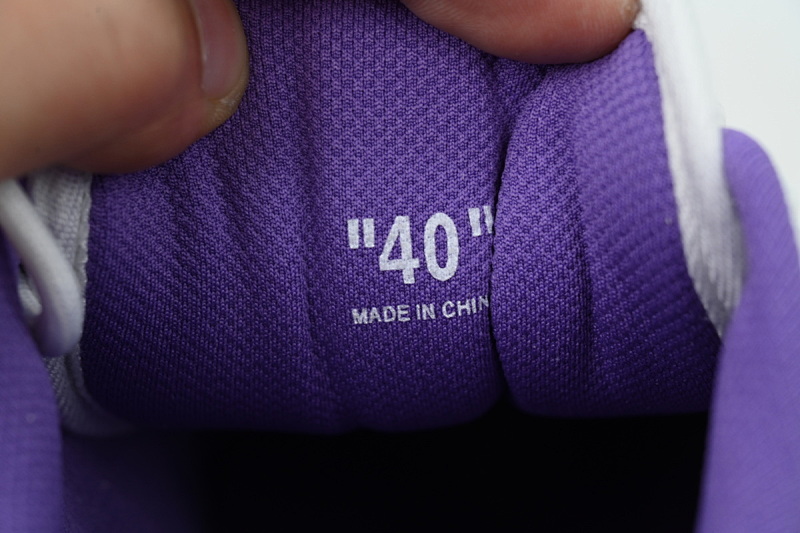 【CP3MI】白灰紫 OFF-WHITE ODSY 低帮生活休闲鞋 OMIA268F 23FAB00 20137 OFF-WHITE ODSY White Purple