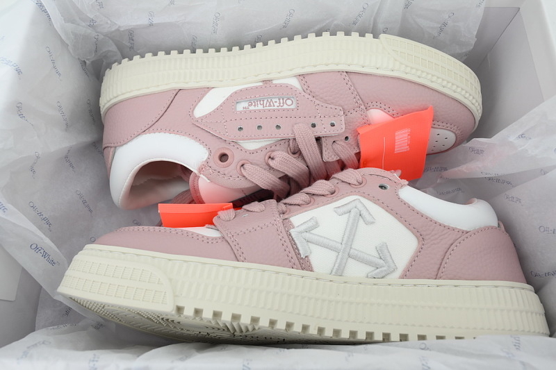 【CP0MI】粉色 OFFWHITE低帮运动鞋 OWIA28ES26LEA 001013B Off-White 3.0 Off-Court Sneakers Pink