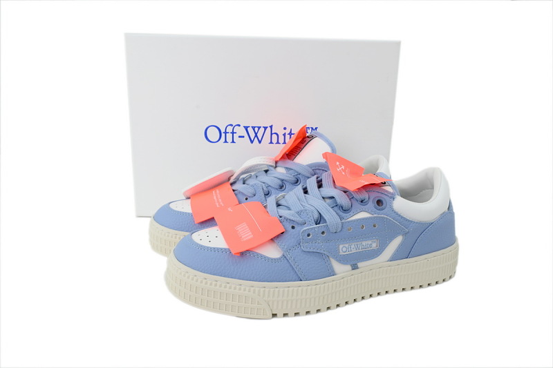 yupoo_313902_40c3217c.jpg 【CP0MI】蓝色 OFFWHITE低帮运动鞋 OWIA28ES26LE A001014A Off-White 3.0 Off-Court Sneakers Blue