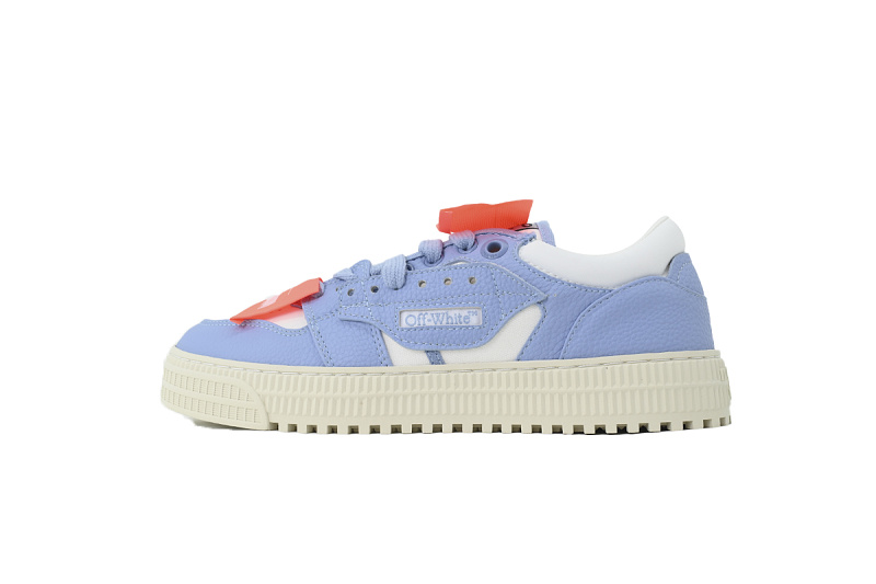 【CP0MI】蓝色 OFFWHITE低帮运动鞋 OWIA28ES26LE A001014A Off-White 3.0 Off-Court Sneakers Blue
