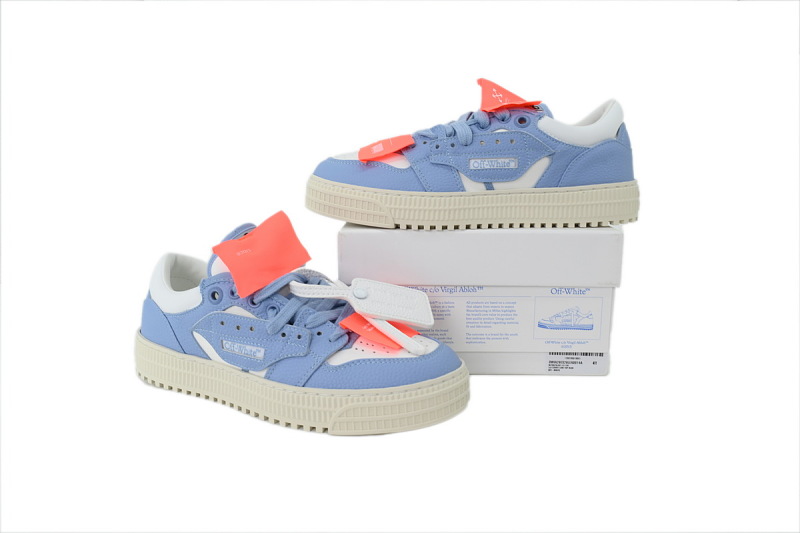 yupoo_313902_cbc0874a.jpg 【CP0MI】蓝色 OFFWHITE低帮运动鞋 OWIA28ES26LE A001014A Off-White 3.0 Off-Court Sneakers Blue