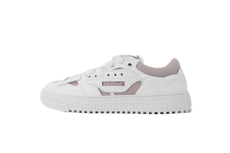 【CP0MI】粉白 OFFWHITE低帮运动鞋 OWIA28ES25LE A003013C Off-White 3.0 Off-Court sneakers Pinkish White