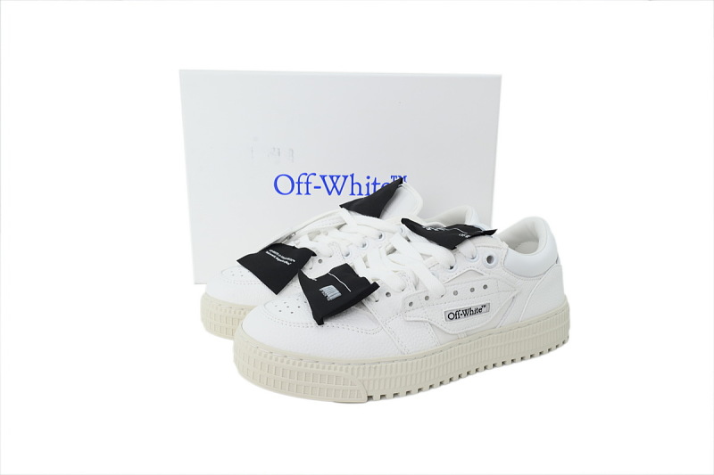 【CP0MI】米白 OFFWHITE低帮运动鞋 OMIA29KC 99LEA 0010110 Off-White 3.0 Off-Court sneakers White