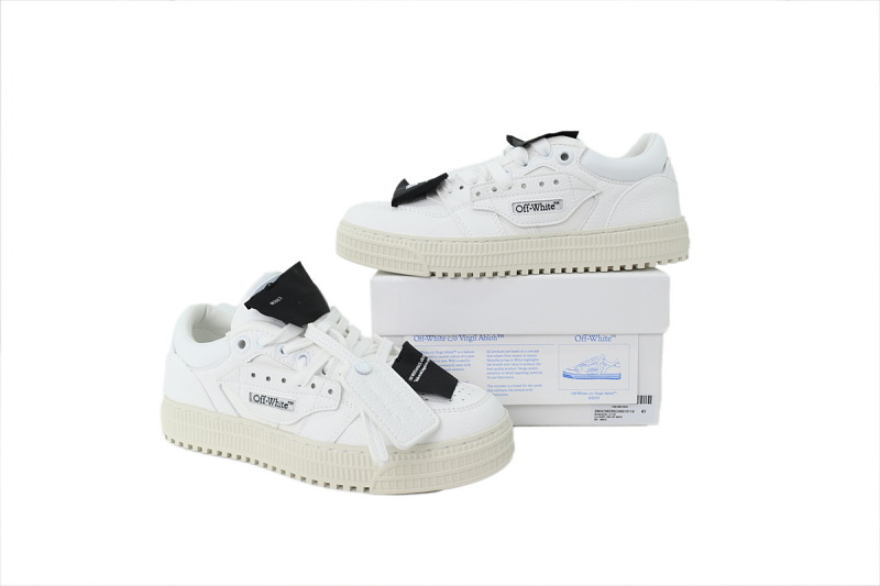 【CP0MI】米白 OFFWHITE低帮运动鞋 OMIA29KC 99LEA 0010110 Off-White 3.0 Off-Court sneakers White