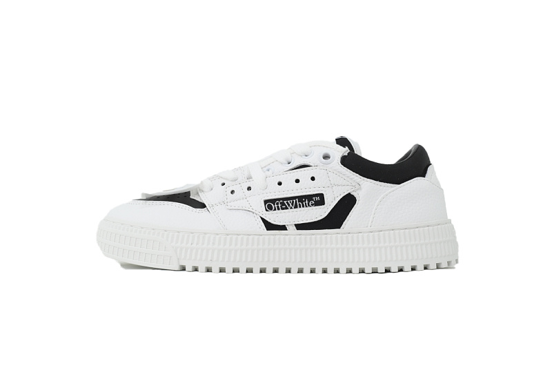 【CP0MI】黑白色 OFFWHITE低帮运动鞋 OMIA29KC 99LEA 0020110 Off-White 3.0 Off-Court sneakers Black White