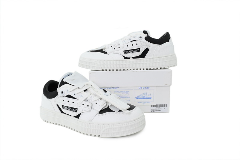 【CP0MI】黑白色 OFFWHITE低帮运动鞋 OMIA29KC 99LEA 0020110 Off-White 3.0 Off-Court sneakers Black White