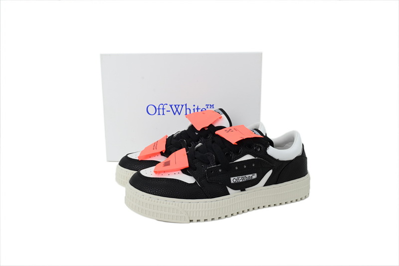 【CP0MI】黑色-2 OFFWHITE低帮运动鞋 OMIA29KS 24LEA 0010110 Off-White 3.0 Off-Court sneakers Black