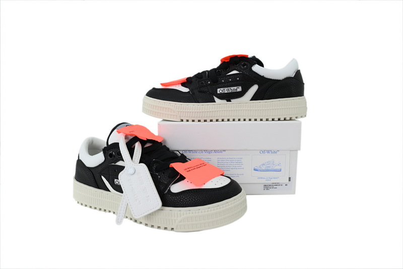 【CP0MI】黑色-2 OFFWHITE低帮运动鞋 OMIA29KS 24LEA 0010110 Off-White 3.0 Off-Court sneakers Black