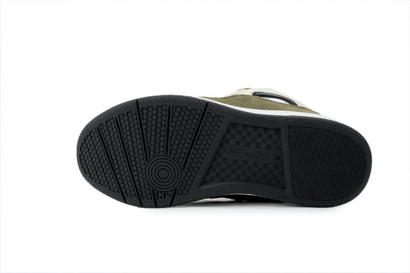 【DA7M9】军绿白 浪凡运动鞋休闲面包鞋 LANVIN Military Green White