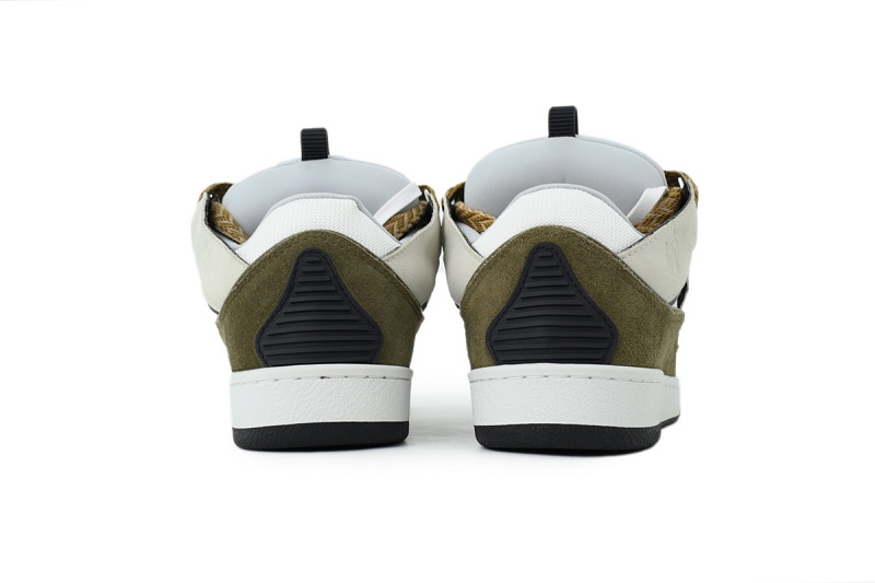【DA7M9】军绿白 浪凡运动鞋休闲面包鞋 LANVIN Military Green White