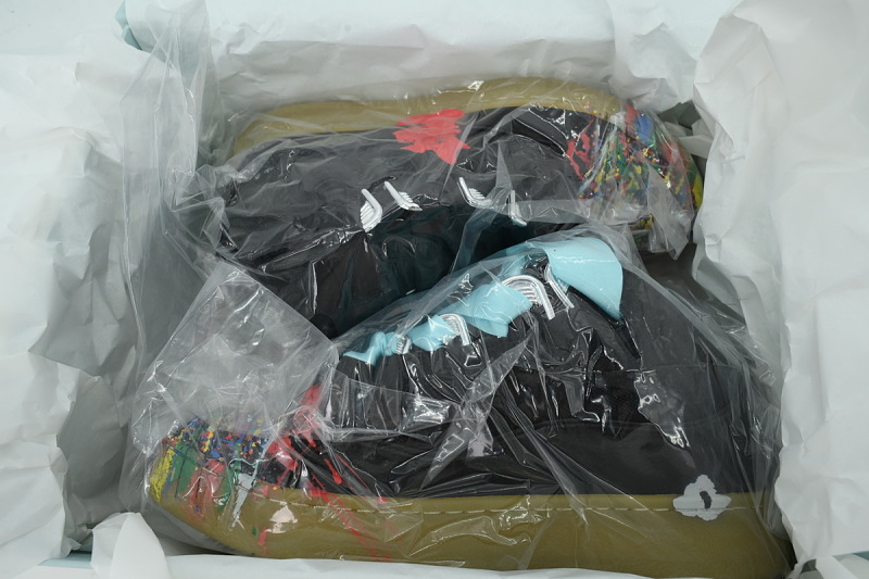 【DA7M9】黑涂鸦 浪凡运动鞋休闲面包鞋 LANVIN Black Graffiti