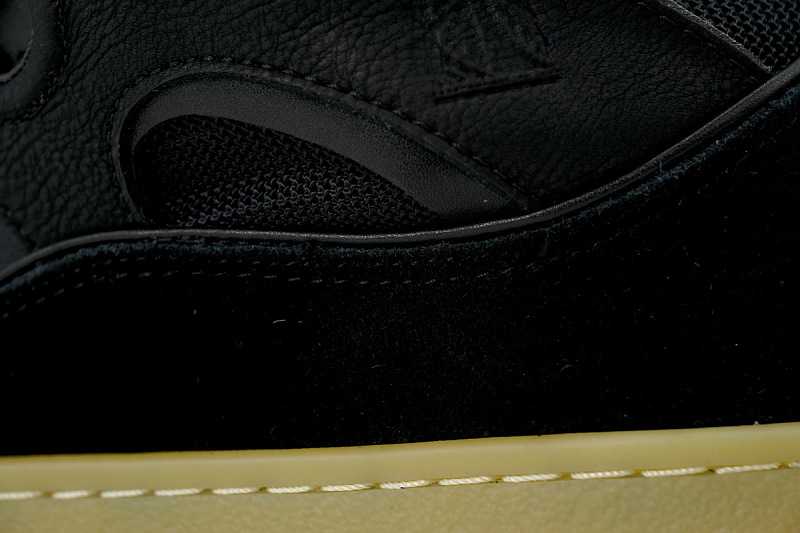 【DA7M9】黑黄 浪凡运动鞋休闲面包鞋 LANVIN Black and Yellow