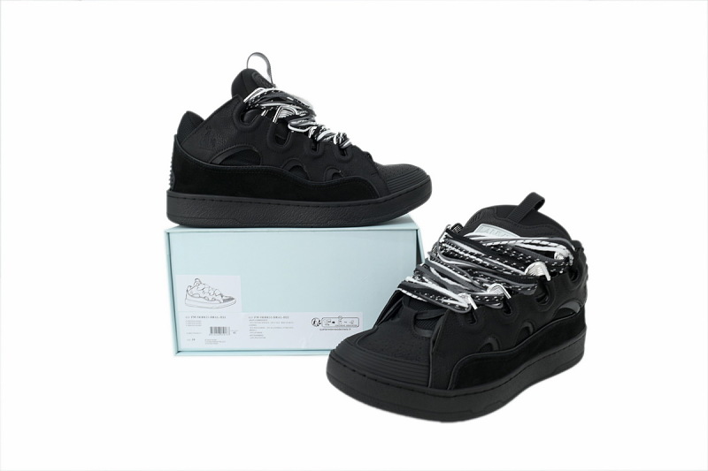 yupoo_314222_5c7273d1.jpg 【DA7M9】彩带黑 浪凡运动鞋休闲面包鞋 LANVIN Black