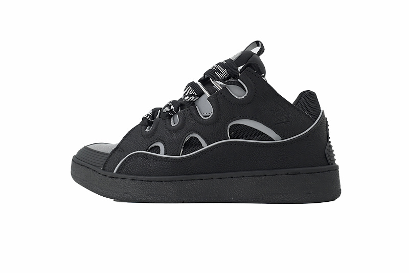 【DA7M9】黑色 浪凡运动鞋休闲面包鞋 P22 LANVIN Black