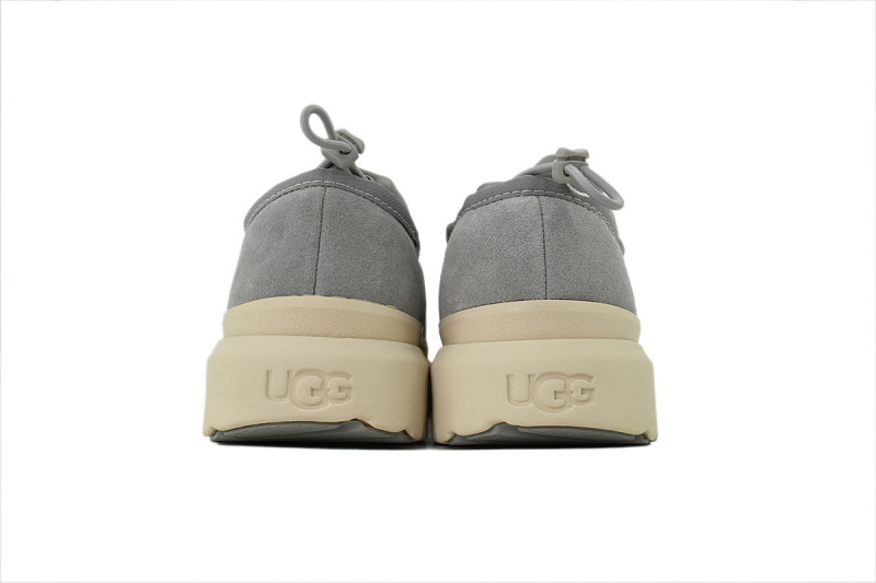 【BA9AP】纽姆低邦灰色 UGG 包头套脚休闲鞋 1144096 UGG Baotou Foot Cover Casual Shoes Grey