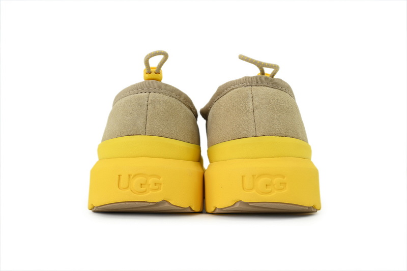 【BA9AP】纽姆低邦棕黄色 UGG 时尚舒适雪地靴 1144096 UGG Tasman Weather Mix Slippers "Brown Yellow"