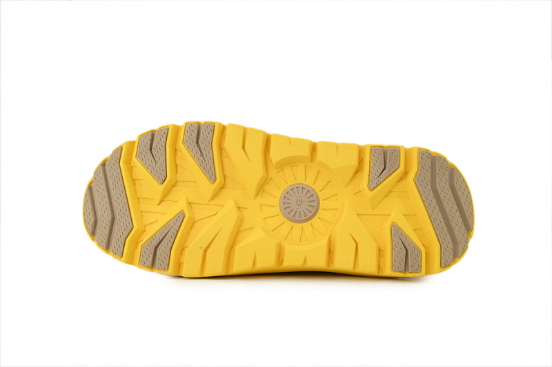 【BA9AP】纽姆低邦棕黄色 UGG 时尚舒适雪地靴 1144096 UGG Tasman Weather Mix Slippers "Brown Yellow"