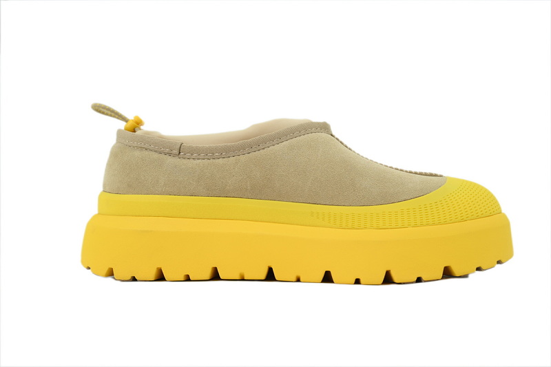 【BA9AP】纽姆低邦棕黄色 UGG 时尚舒适雪地靴 1144096 UGG Tasman Weather Mix Slippers "Brown Yellow"