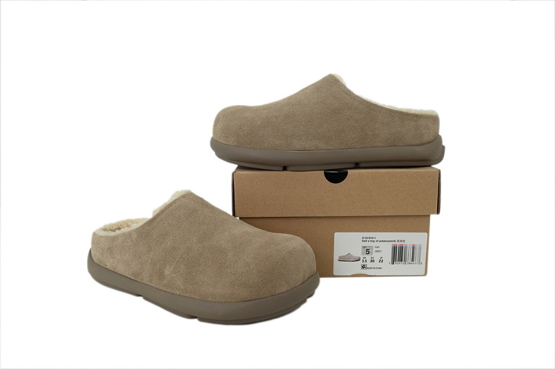 【AA3AP】小土豆亚灰色 UGG 包头保暖鞋 101619-1 UGG Baotou Warm Shoes Sub gray