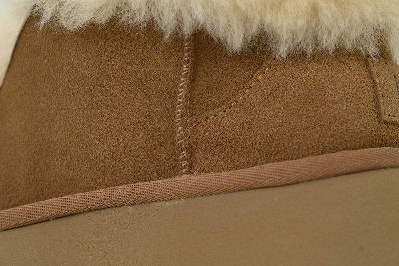 【CA8AP】埃斯米栗色 UGG 包头增高保暖厚底鞋 1171532 UGG Esmee Lace Up Boot Chestnut Womens