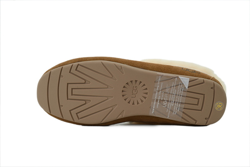 【BA1AP】安思丽栗色 UGG 包头保暖鞋 1171391 UGG Ansley Mule Slippers Chestnut