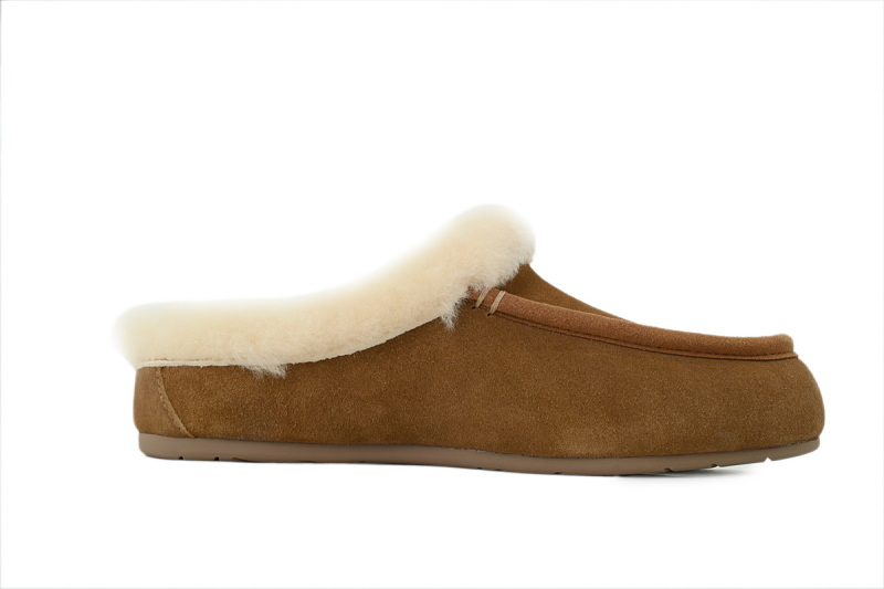 【BA1AP】安思丽栗色 UGG 包头保暖鞋 1171391 UGG Ansley Mule Slippers Chestnut