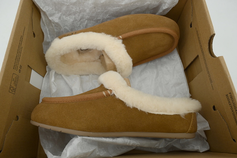 【BA1AP】安思丽栗色 UGG 包头保暖鞋 1171391 UGG Ansley Mule Slippers Chestnut