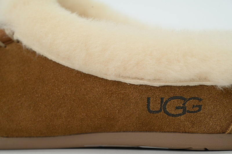 【BA1AP】安思丽栗色 UGG 包头保暖鞋 1171391 UGG Ansley Mule Slippers Chestnut