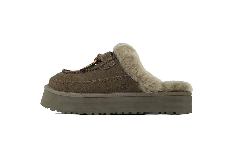 yupoo_314552_3155f97a.jpg 【BA2AP】阿尔派半托胡桃木 UGG 包头增高保暖厚底鞋 1158260 UGG Disquette Alpine Slipper walnut wood
