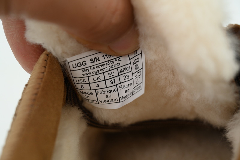 【CA6AP】Cookie 雨琪同款 UGG 增高保暖厚底鞋 1180361 Ugg Women's Heritage Lace Up Chestnut Slipper