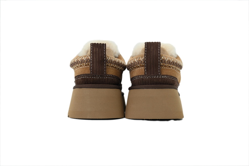 【CA6AP】Cookie 雨琪同款 UGG 增高保暖厚底鞋 1180361 Ugg Women's Heritage Lace Up Chestnut Slipper