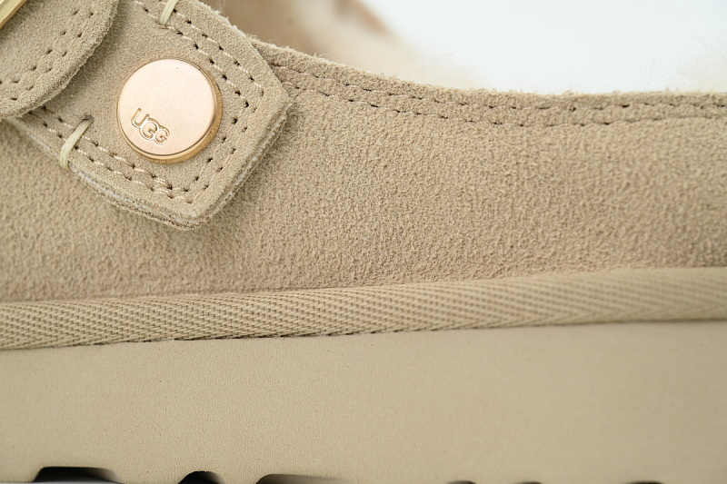 yupoo_314624_11688688.jpg 【BA1AP】厚底炫金包头半 UGG 包头增高保暖厚底鞋 1180251 UGG Evelina Clog beige Leather Clogs Goldenstar