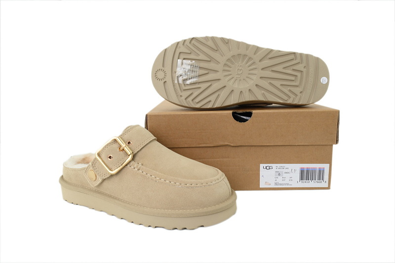 yupoo_314624_a86b64dd.jpg 【BA1AP】厚底炫金包头半 UGG 包头增高保暖厚底鞋 1180251 UGG Evelina Clog beige Leather Clogs Goldenstar