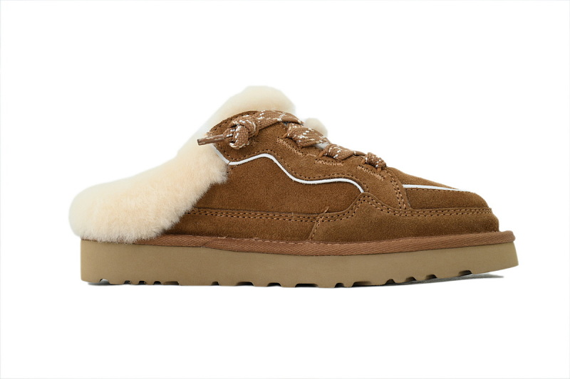 【CA5AP】面包鞋半托 UGG 舒适保暖包头拖鞋 1180313 UGG LOWMEL MULE 'CHESTNUT'