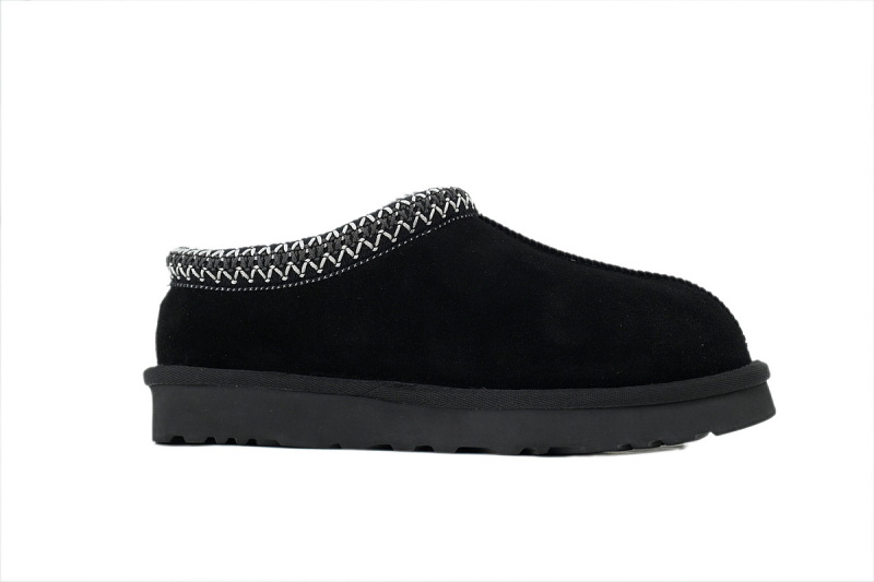 【BA9AP】民族风薄栗黑色 UGG 包头增高保暖厚底鞋 5955 UGG Tasman Slipper 'Black'