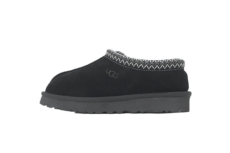【BA9AP】民族风薄栗黑色 UGG 包头增高保暖厚底鞋 5955 UGG Tasman Slipper 'Black'