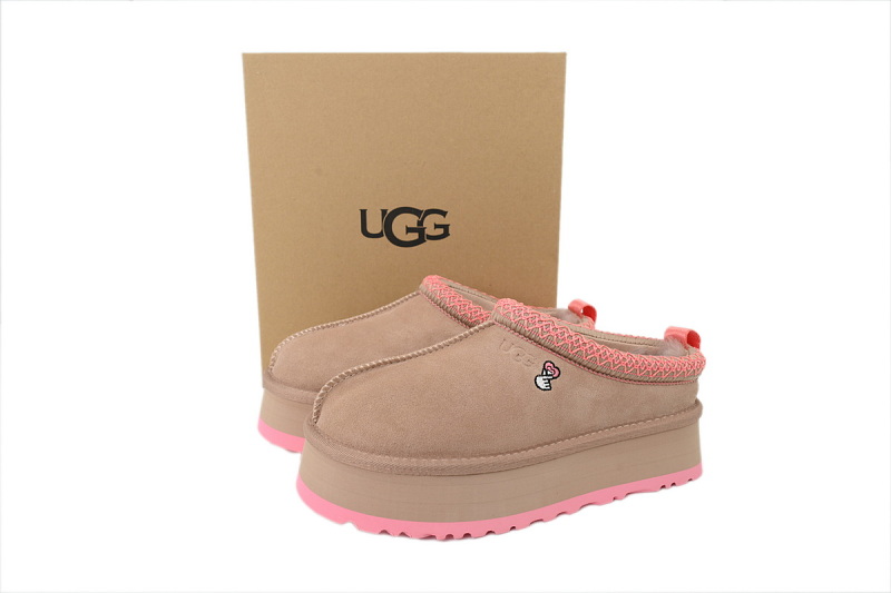 【BA0AP】塔茨/民族风棕粉 UGG 包头增高保暖厚底鞋 1172130  UGG Wmns Tazz Slipper 'Love '25 Pack - Brown pink